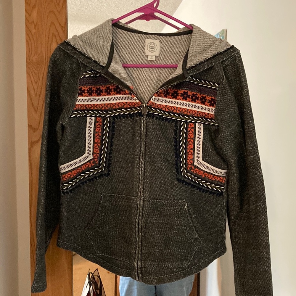 Lucky Lotus knit hoodie